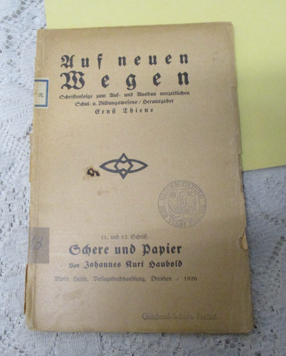 1926 auf neuen wegen ernst - neuen,